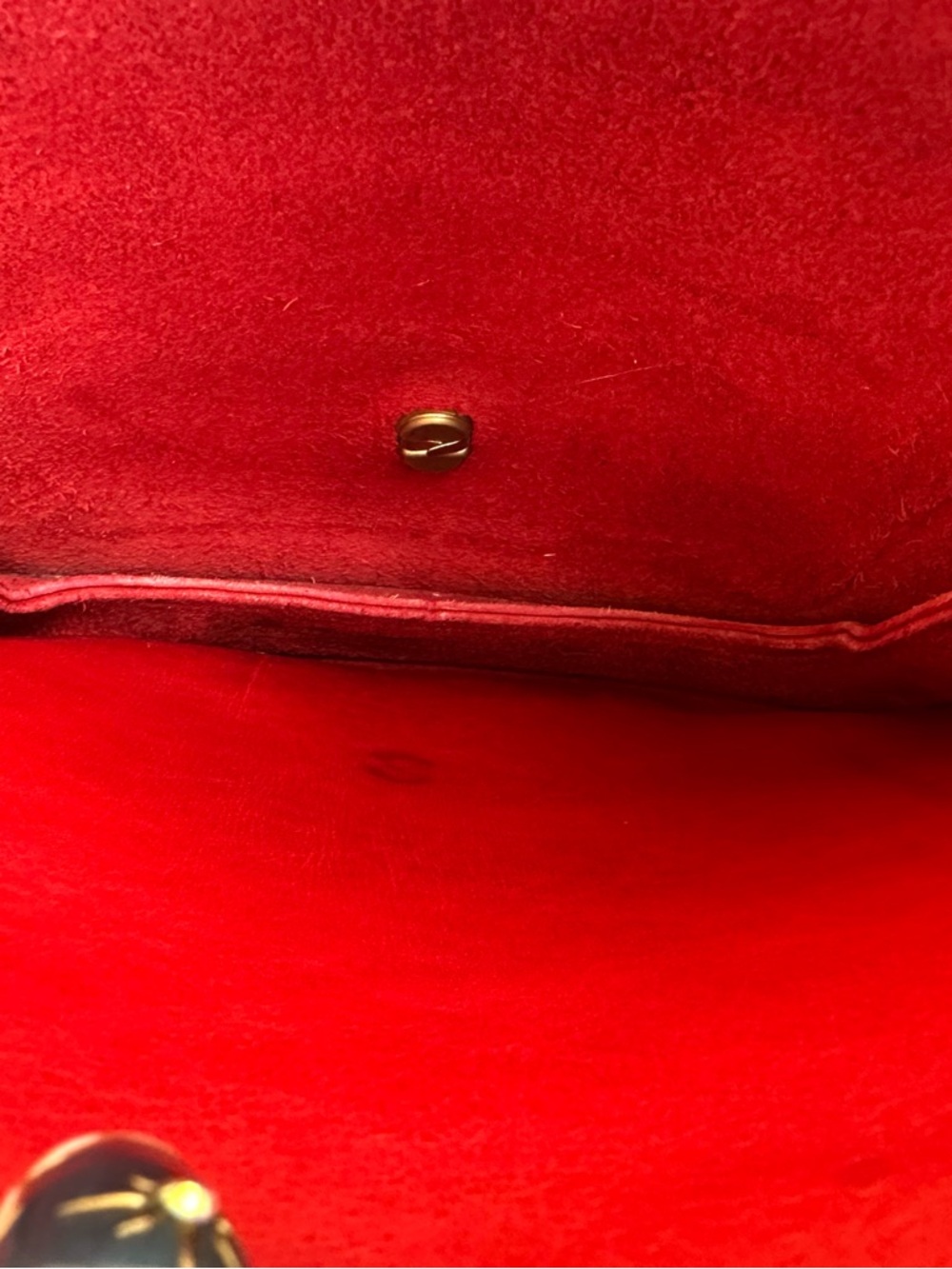 🌶️Vintage Red Coach Station Bag 5130🌶️ - Picture 9 of 11